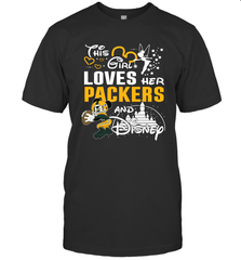 This Girl Loves Her Green Bay Packers And Mickey Disney Fan Mashup T-Shirt - KnowlegdeTee