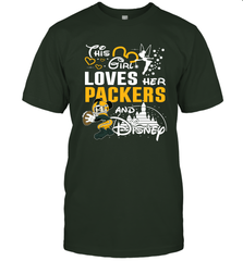 This Girl Loves Her Green Bay Packers And Mickey Disney Fan Mashup T-Shirt - KnowlegdeTee