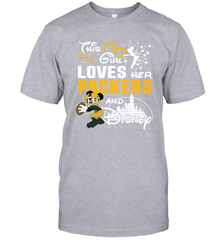 This Girl Loves Her Green Bay Packers And Mickey Disney Fan Mashup T-Shirt - KnowlegdeTee