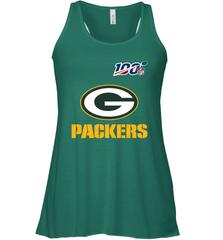 Green Bay Packers NFL 100th Season Anniversary Racerback Tank - KnowlegdeTee