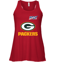 Green Bay Packers NFL 100th Season Anniversary Racerback Tank - KnowlegdeTee