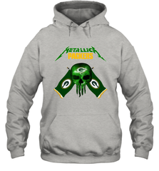 Metallica Green Bay Packers Skull Flag Hoodie - KnowlegdeTee