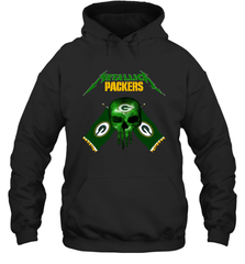 Metallica Green Bay Packers Skull Flag Hoodie - KnowlegdeTee