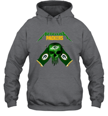 Metallica Green Bay Packers Skull Flag Hoodie - KnowlegdeTee