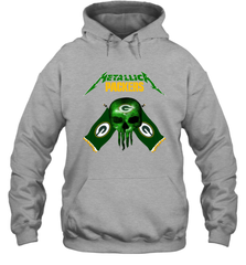 Metallica Green Bay Packers Skull Flag Hoodie - KnowlegdeTee