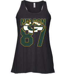 Green Bay Packers Jordy Nelson Game Racerback Tank - KnowlegdeTee