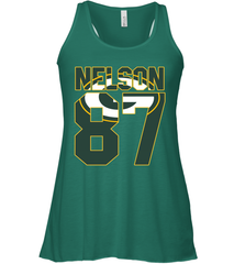 Green Bay Packers Jordy Nelson Game Racerback Tank - KnowlegdeTee
