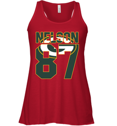 Green Bay Packers Jordy Nelson Game Racerback Tank - KnowlegdeTee