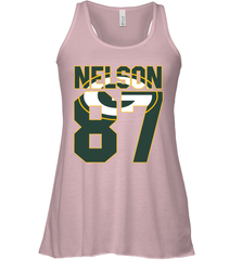 Green Bay Packers Jordy Nelson Game Racerback Tank - KnowlegdeTee