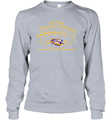 LSU Tigers Pressbox College Football Playoff 2019 National Champions Long Sleeve T-Shirt - KnowlegdeTee