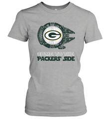 Come To The Packers Side Star Wars X Green Bay Packers Shirts Women's T-Shirt - KnowlegdeTee