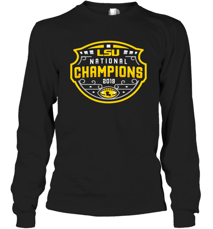 LSU Tigers National Championship 2020 Shirt Long Sleeve T-Shirt - KnowlegdeTee