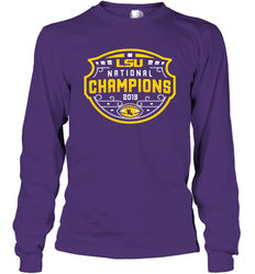 LSU Tigers National Championship 2020 Shirt Long Sleeve T-Shirt - KnowlegdeTee