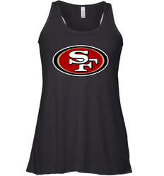San Francisco 49ers Official Logo Fan Gifts Racerback Tank - KnowlegdeTee