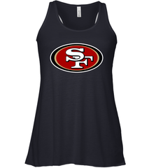 San Francisco 49ers Official Logo Fan Gifts Racerback Tank - KnowlegdeTee