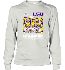 LSU Joe Burrow 2019 Heisman Trophy Winners Signature Shirt Long Sleeve T-Shirt - KnowlegdeTee