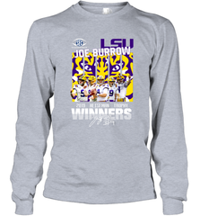 LSU Joe Burrow 2019 Heisman Trophy Winners Signature Shirt Long Sleeve T-Shirt - KnowlegdeTee