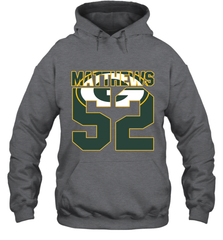 Green Bay Packers Clay Matthews Game Hoodie - KnowlegdeTee