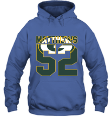 Green Bay Packers Clay Matthews Game Hoodie - KnowlegdeTee