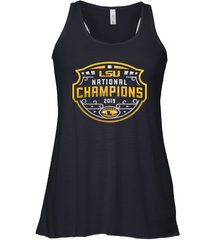 LSU Tigers College Football Playoff 2019 National Champions Encroachment Racerback Tank - KnowlegdeTee