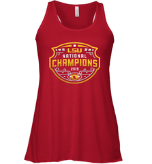 LSU Tigers College Football Playoff 2019 National Champions Encroachment Racerback Tank - KnowlegdeTee