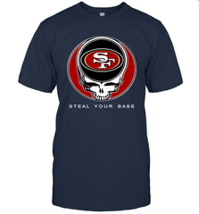 San Francisco 49ers Grateful Dead Steal Your Base Fan Gift T-Shirt - KnowlegdeTee