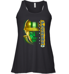 Green Bay Packers Franchise Black T Shirt Racerback Tank - KnowlegdeTee