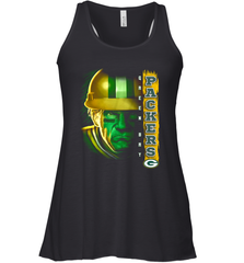 Green Bay Packers Franchise Black T Shirt Racerback Tank - KnowlegdeTee