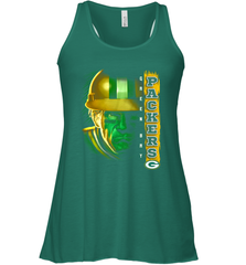 Green Bay Packers Franchise Black T Shirt Racerback Tank - KnowlegdeTee