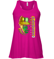 Green Bay Packers Franchise Black T Shirt Racerback Tank - KnowlegdeTee
