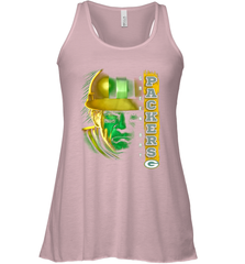 Green Bay Packers Franchise Black T Shirt Racerback Tank - KnowlegdeTee