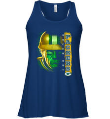 Green Bay Packers Franchise Black T Shirt Racerback Tank - KnowlegdeTee