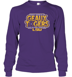 LSU Tigers College Football Playoff 2019 National Champions Hometown Shotgun Long Sleeve T-Shirt - KnowlegdeTee