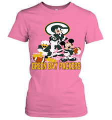 Mickey Donald Goofy Green Bay Packers Shirt Women's T-Shirt - KnowlegdeTee