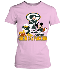 Mickey Donald Goofy Green Bay Packers Shirt Women's T-Shirt - KnowlegdeTee