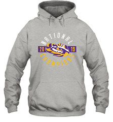 LSU Tigers College Football Playoff 2019 National Champions Schedule Fumble front Hoodie - KnowlegdeTee