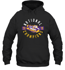 LSU Tigers College Football Playoff 2019 National Champions Schedule Fumble front Hoodie - KnowlegdeTee