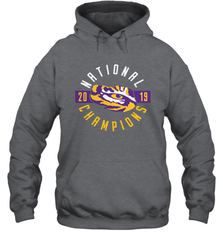 LSU Tigers College Football Playoff 2019 National Champions Schedule Fumble front Hoodie - KnowlegdeTee