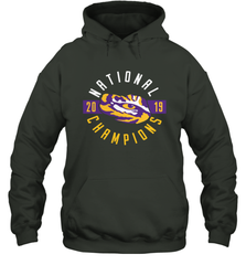 LSU Tigers College Football Playoff 2019 National Champions Schedule Fumble front Hoodie - KnowlegdeTee