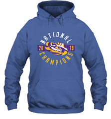 LSU Tigers College Football Playoff 2019 National Champions Schedule Fumble front Hoodie - KnowlegdeTee
