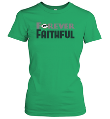 Green Bay Packers Forever Faithful Fans Gift Women's T-Shirt - KnowlegdeTee