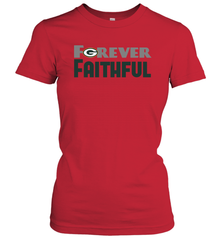 Green Bay Packers Forever Faithful Fans Gift Women's T-Shirt - KnowlegdeTee