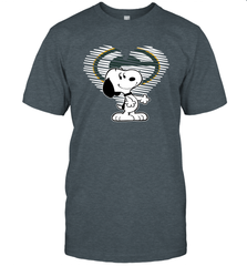 I Love Green Bay Packers Snoopy In My Heart Fan T-Shirt - KnowlegdeTee