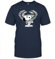 I Love Green Bay Packers Snoopy In My Heart Fan T-Shirt - KnowlegdeTee