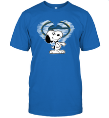 I Love Green Bay Packers Snoopy In My Heart Fan T-Shirt - KnowlegdeTee