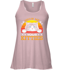 Vintage Show Me Your Kitties Shirt Racerback Tank - KnowlegdeTee