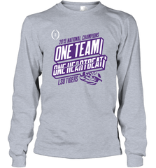 LSU Tigers College Football Playoff 2019 National Champions Hometown Facemask Long Sleeve T-Shirt - KnowlegdeTee