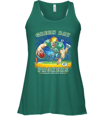 Green Bay Packers End Zone Racerback Tank - KnowlegdeTee