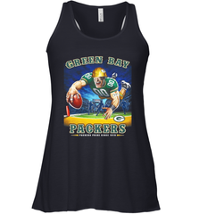 Green Bay Packers End Zone Racerback Tank - KnowlegdeTee