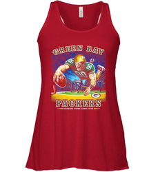 Green Bay Packers End Zone Racerback Tank - KnowlegdeTee